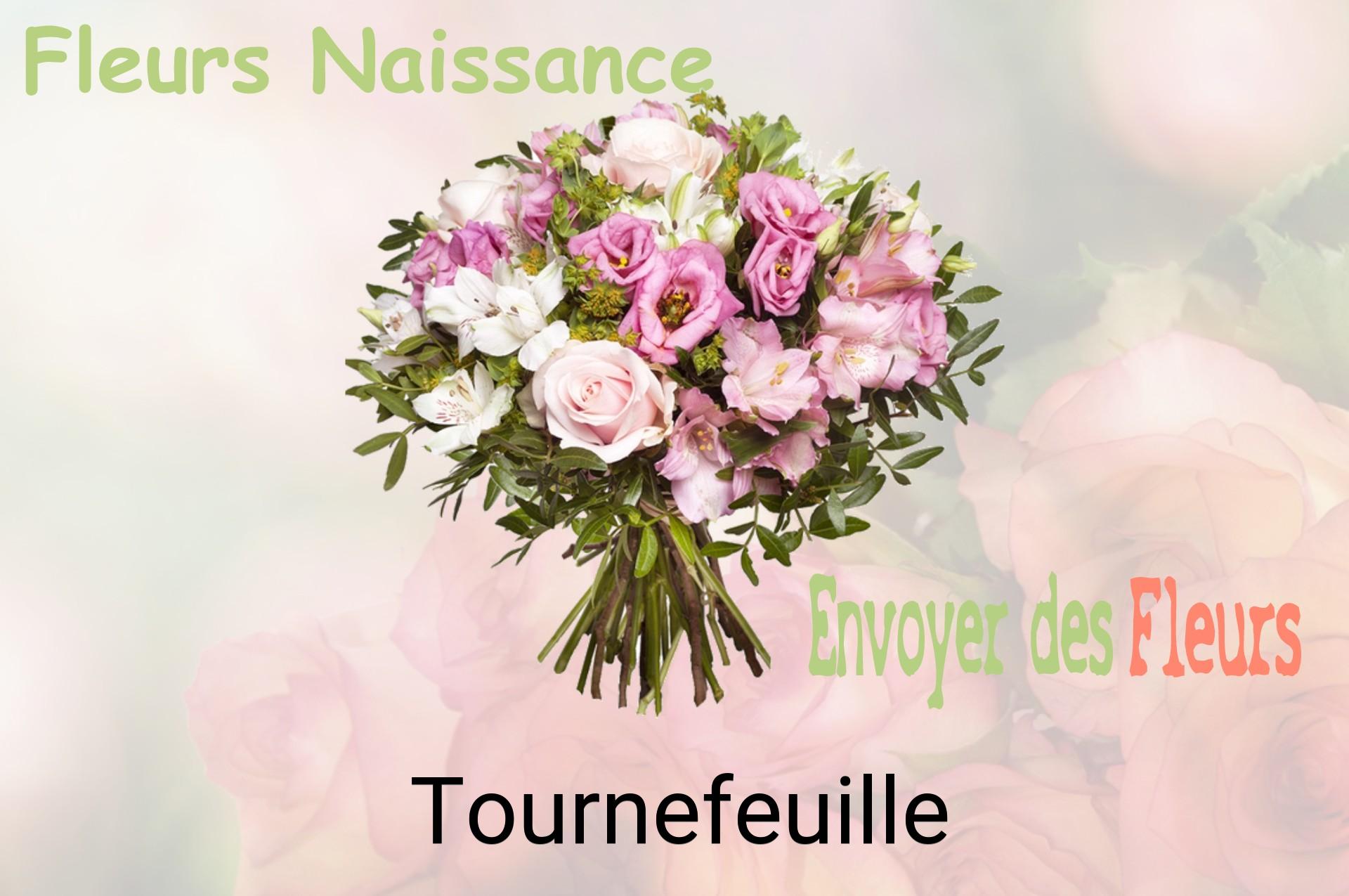 Bouquet de fleurs de naissance livré à Tournefeuille